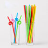 Colorful Flexible Plastic Drinking Straws for Cold Drinks