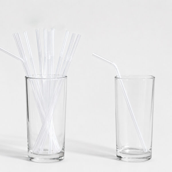 Colorful Flexible Plastic Drinking Straws for Cold Drinks