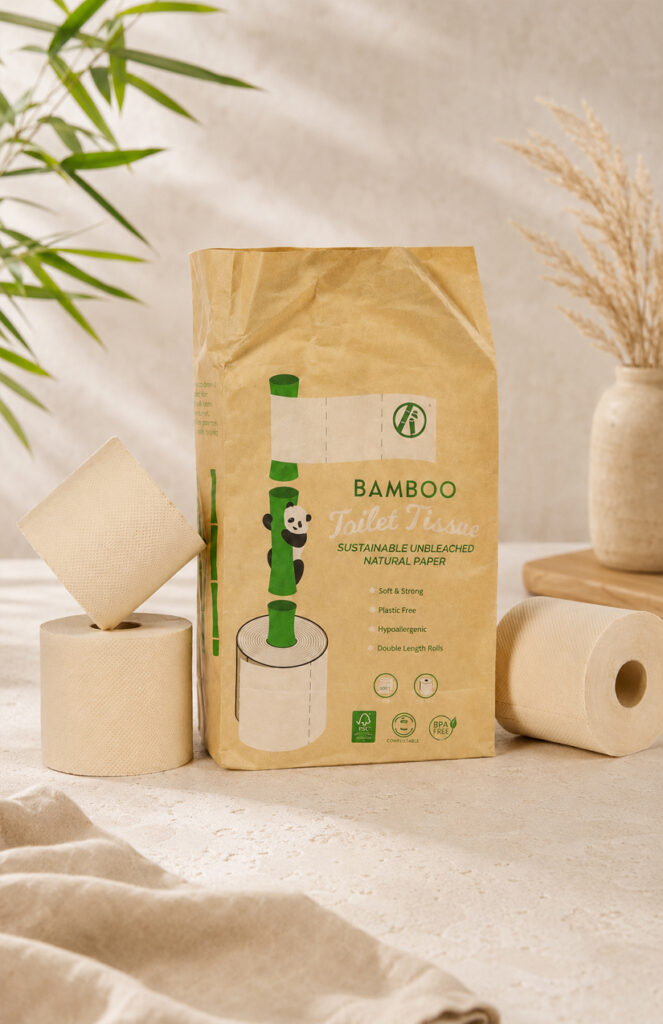 Commercial bathroom tissue for cleaning supply wholesalers