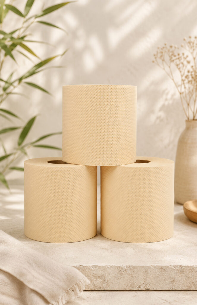 Commercial bathroom tissue for cleaning supply wholesalers