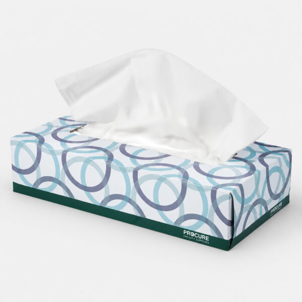Bamboo Lotion Facial Tissue Soft Pack, 100 Sheets