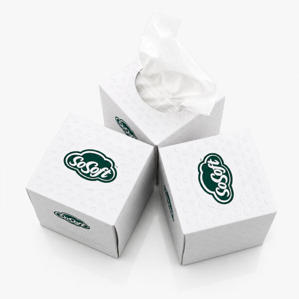 Cube Facial Tissue Box for Private Label Supply Cube Facial Tissue Box for Private Label Supply