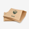 Custom Printed Kraft Paper Bag for Burger Takeaway Custom Printed Kraft Paper Bag for Burger Takeaway
