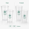 Custom Printed PP Cold Cups for Beverage Service