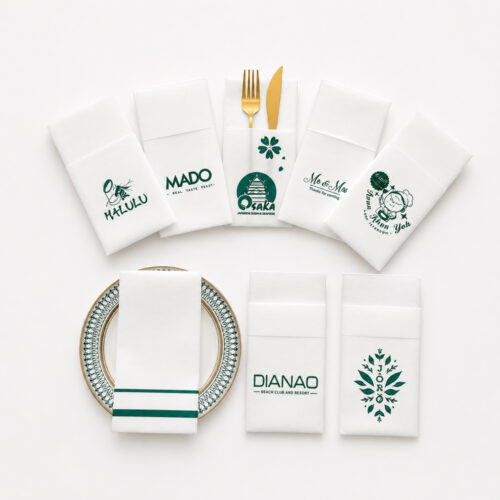 Custom Printed Paper Napkins for Restaurant Service Custom Printed Paper Napkins for Restaurant Service