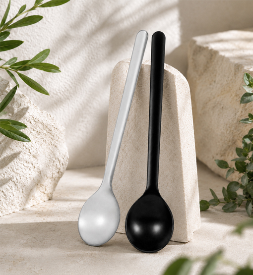 Custom disposable spoon supplier for branded packaging
