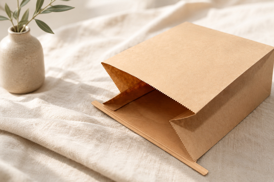 Custom paper bags for cafes, bakeries, and restaurants