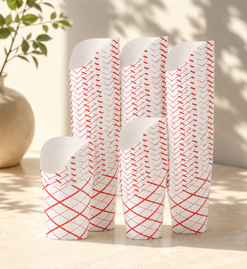 Custom paper bucket packaging for popcorn suppliers