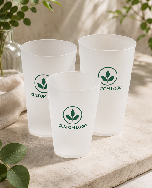 Custom plastic cups for OEM beverage packaging supply