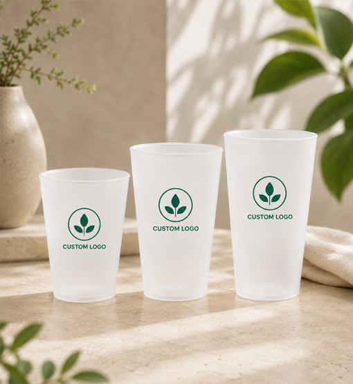 Custom plastic cups for OEM beverage packaging supply
