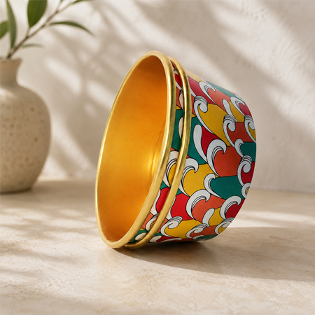 Custom printed paper bowls for restaurant branding