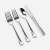 Cutlery Set with Polished Silver Appearance Cutlery Set with Polished Silver Appearance
