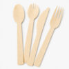 Disposable Bamboo Cutlery Set for Catering & Takeaway