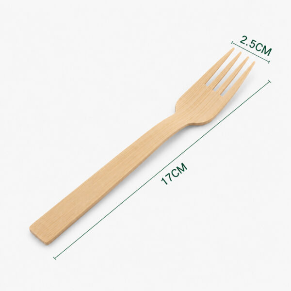 Disposable Bamboo Cutlery Set for Catering & Takeaway