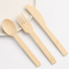 Disposable Bamboo Cutlery Set for Foodservice Supply Disposable Bamboo Cutlery Set for Foodservice Supply