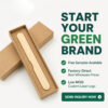 Disposable Bamboo Knife with Serrated Edge Disposable Bamboo Knife with Serrated Edge