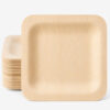 Disposable Bamboo Plate for Catering Service Disposable Bamboo Plate for Catering Service