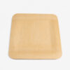 Disposable Bamboo-Style Plates for Catering Service Disposable Bamboo-Style Plates for Catering Service