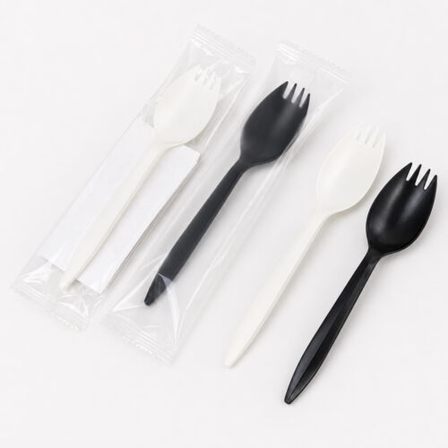 Disposable CPLA Spork for Takeaway Food Disposable CPLA Spork for Takeaway Food