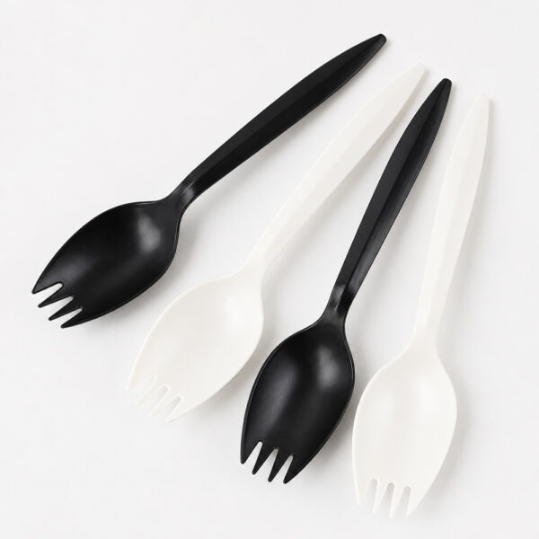 Disposable CPLA Spork for Takeaway Food