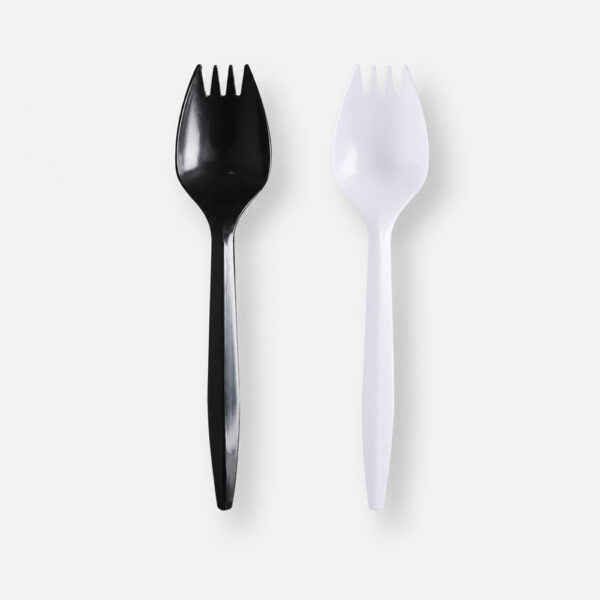 Disposable PP Plastic Spork for Takeaway Meals Disposable PP Plastic Spork for Takeaway Meals