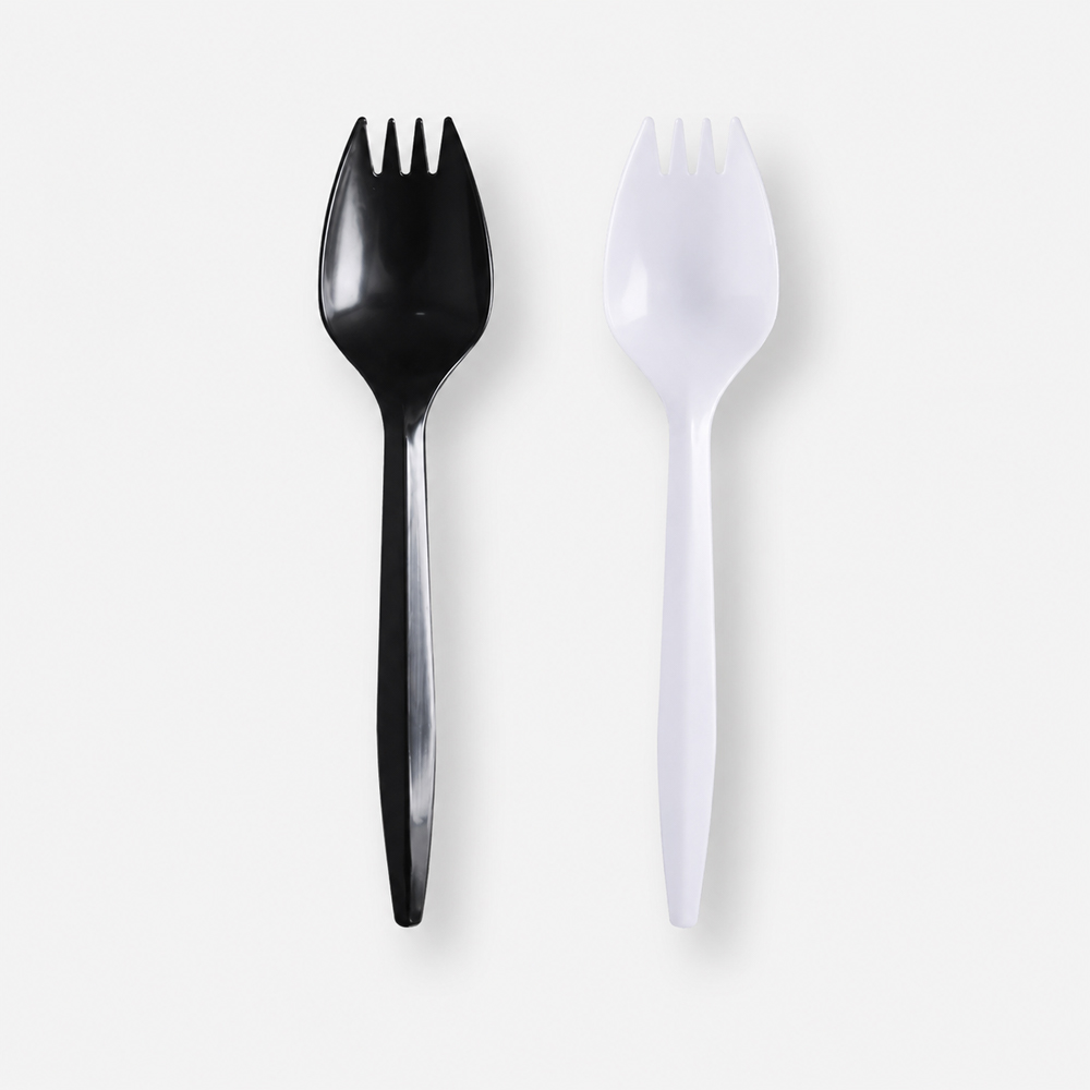 Disposable PP Plastic Spork for Takeaway Meals