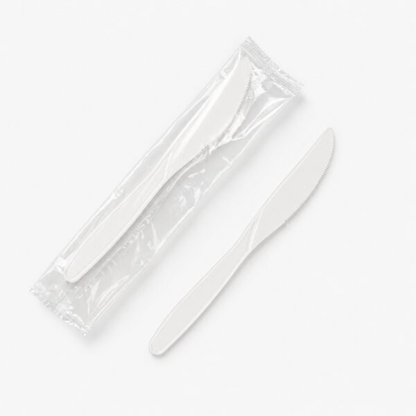 Disposable Plastic Knife with Serrated Edge Disposable Plastic Knife with Serrated Edge