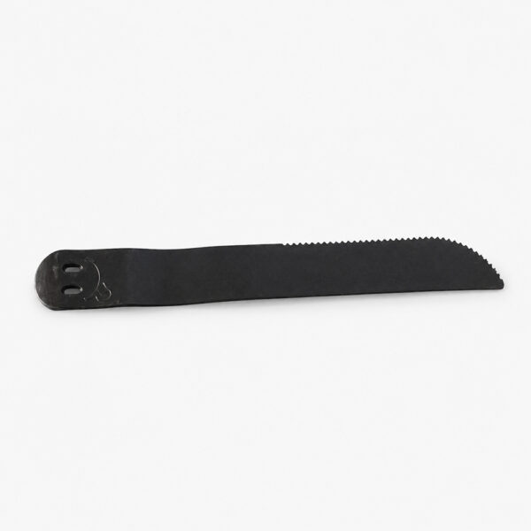 Disposable Plastic-Look Serrated Knife with Smiley Handle