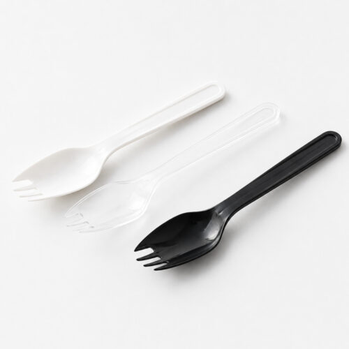 Disposable Plastic Spork for Takeaway Meals 01 Disposable Plastic Spork for Takeaway Meals
