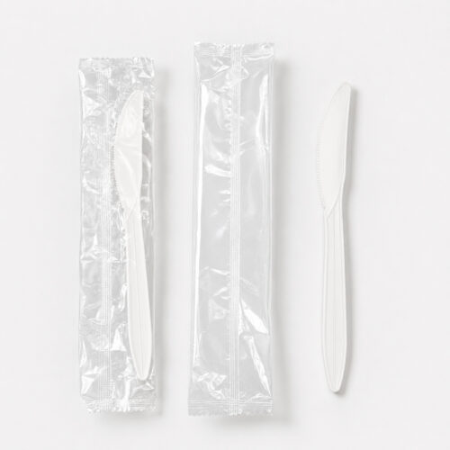 Disposable Plastic-Style Knife for Takeaway Meals Disposable Plastic-Style Knife for Takeaway Meals