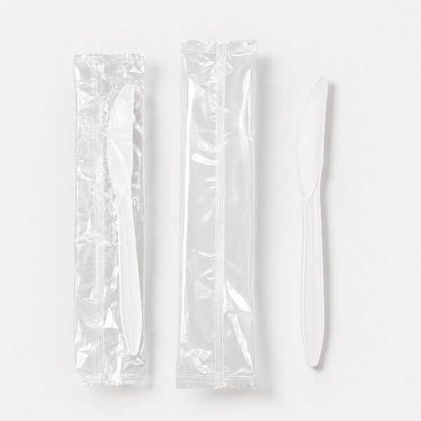 Disposable Plastic-Style Knife for Takeaway Meals Disposable Plastic-Style Knife for Takeaway Meals