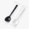 Disposable Spoon with Plastic Appearance for Catering