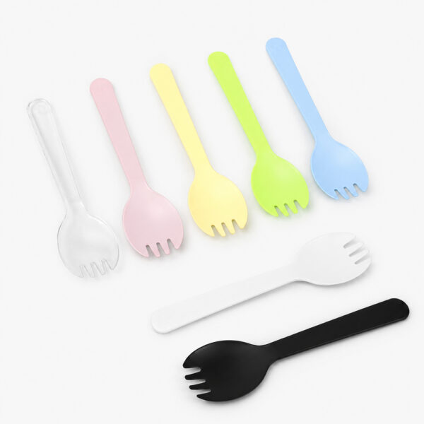 Disposable Spork with Individual Wrap Option Disposable Spork with Individual Wrap Option