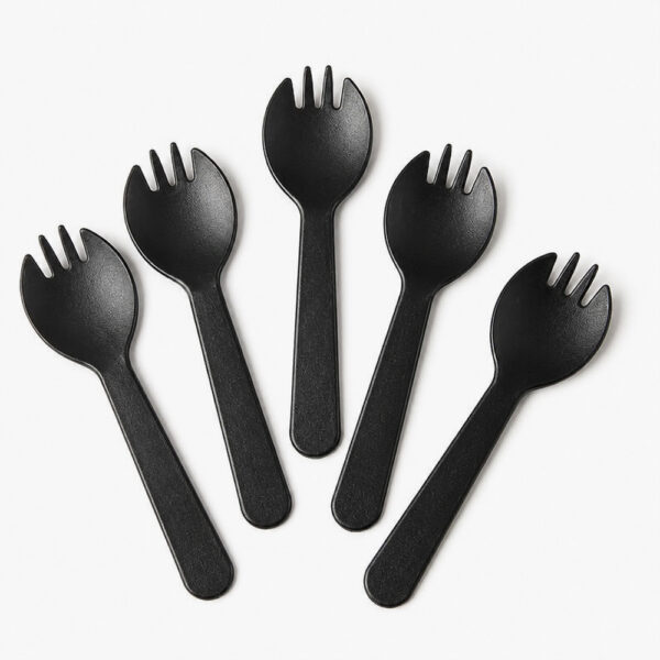 Disposable Spork with Individual Wrapper for Foodservice Disposable Spork with Individual Wrapper for Foodservice