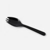 Disposable Spork with Plastic-Style Finish