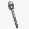 Disposable Spork with Smoke Black Plastic Look Disposable Spork with Smoke Black Plastic Look