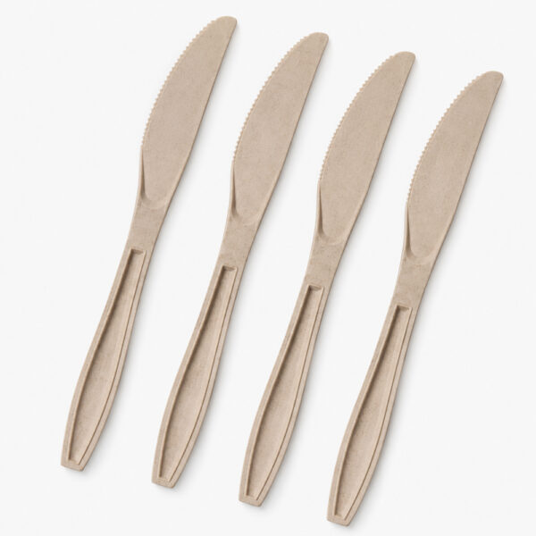 Disposable Wheat Straw Knife for Foodservice