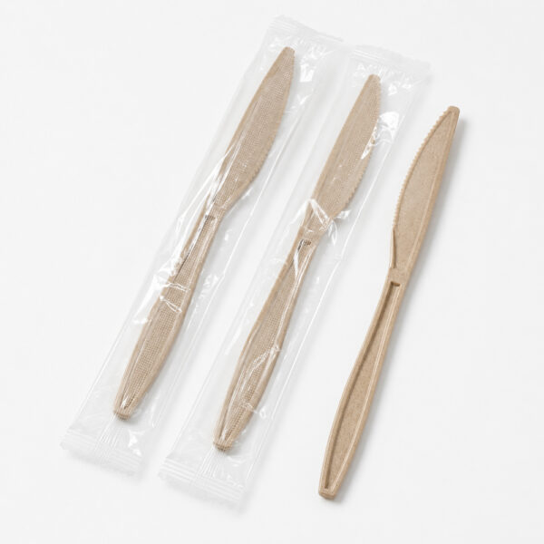 Disposable Wheat Straw Knife for Foodservice