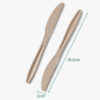 Disposable Wheat Straw Knife for Foodservice