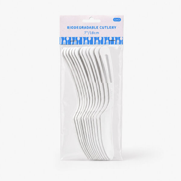 Disposable White Knives for Foodservice Supply Disposable White Knives for Foodservice Supply