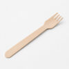 Disposable Wooden Fork for Catering and Takeaway