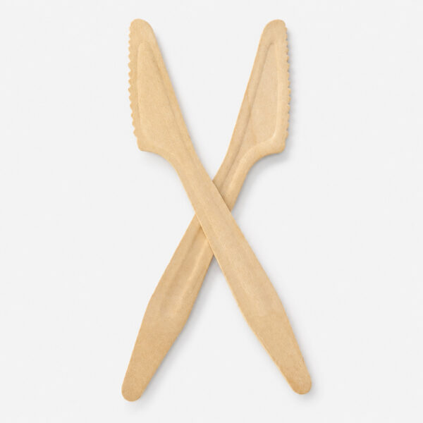 Disposable Wooden Knife for Foodservice Supply