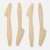 Disposable Wooden Knife for Foodservice Supply