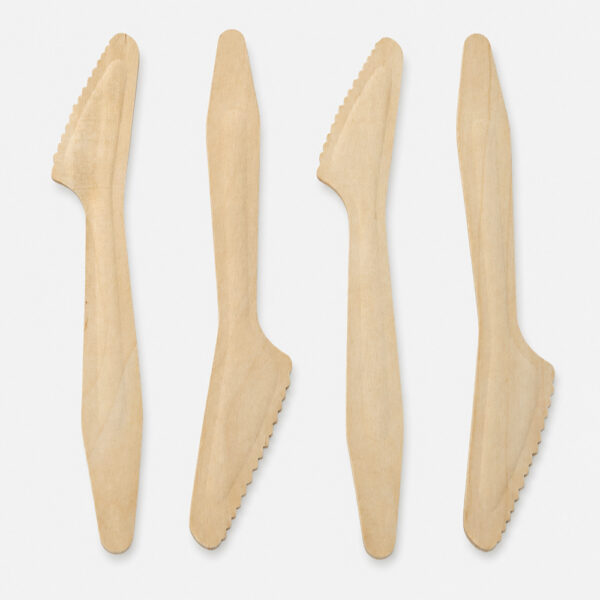 Disposable Wooden Knife for Foodservice Supply