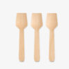 Disposable Wooden Paddle Spoon for Ice Cream Disposable Wooden Paddle Spoon for Ice Cream