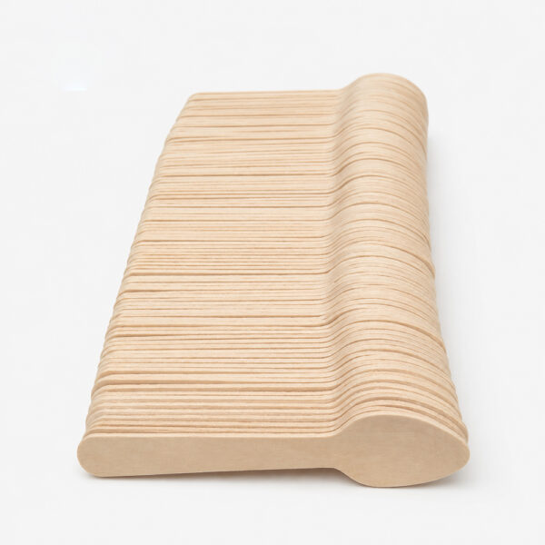 Disposable Wooden Paddle Spoon for Ice Cream Disposable Wooden Paddle Spoon for Ice Cream