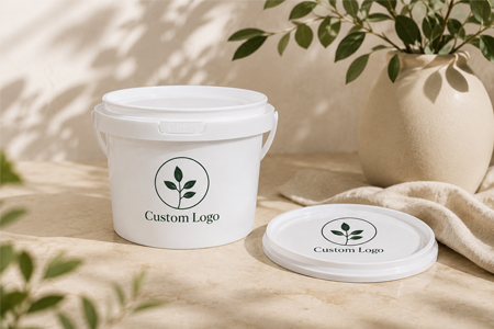 Disposable clear cups for layered yogurt and fruit desserts