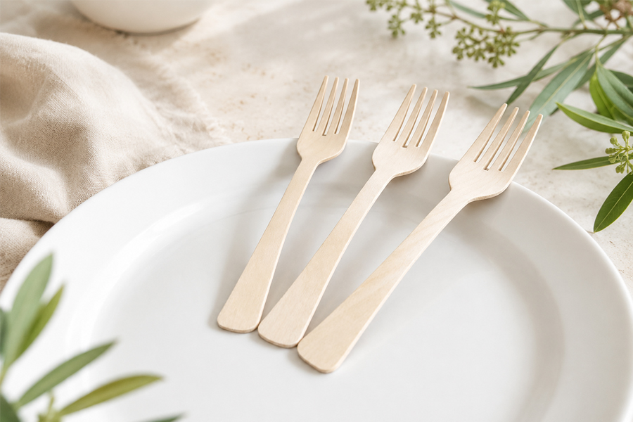 Disposable fork supplier for restaurant and catering buyers