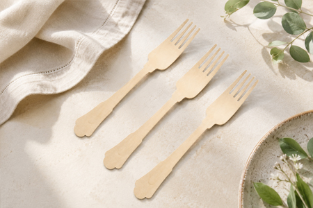 Disposable fork supplier for restaurant and catering buyers