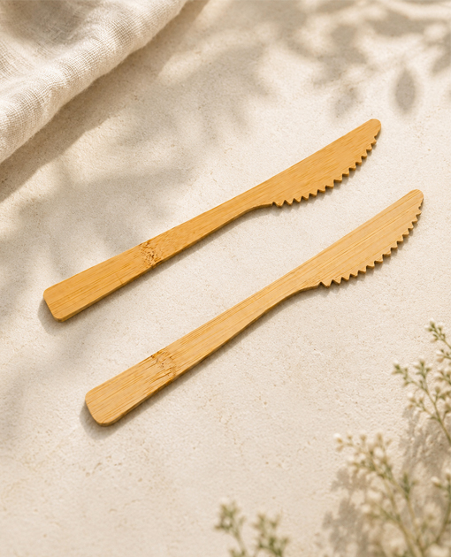 Disposable knives for foodservice distributor sourcing